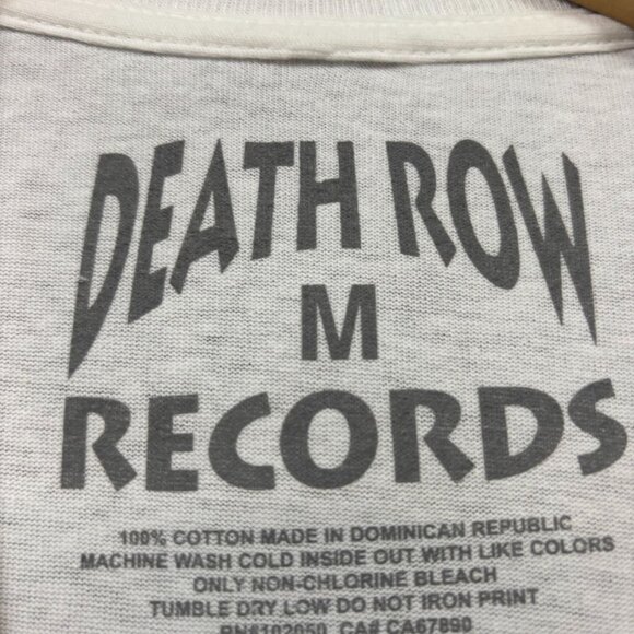 Death Row Records Chronic Throne Rap Record Label T-Shirt M - Picture 4 of 4